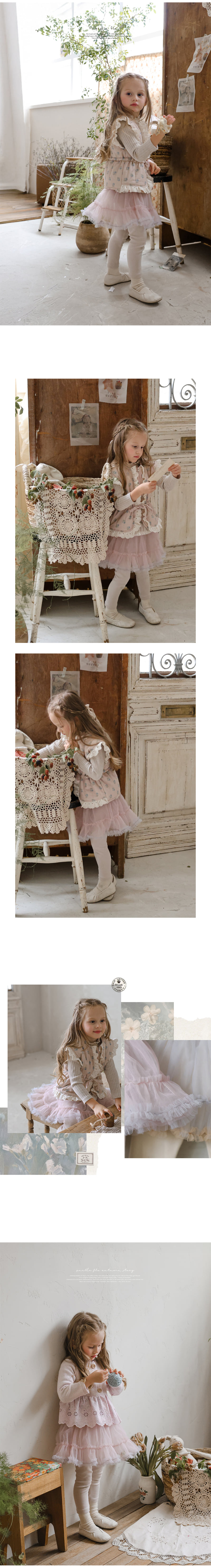 Flo - Korean Children Fashion - #stylishchildhood - Maju Shirring Skirt Leggings - 10