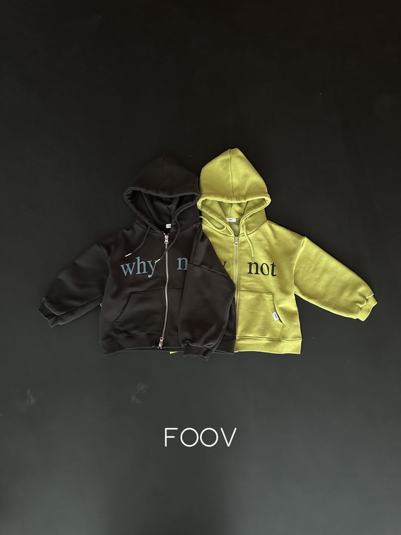 Foov - Korean Children Fashion - #Kfashion4kids - Why Not Hood Zip-up Jacket