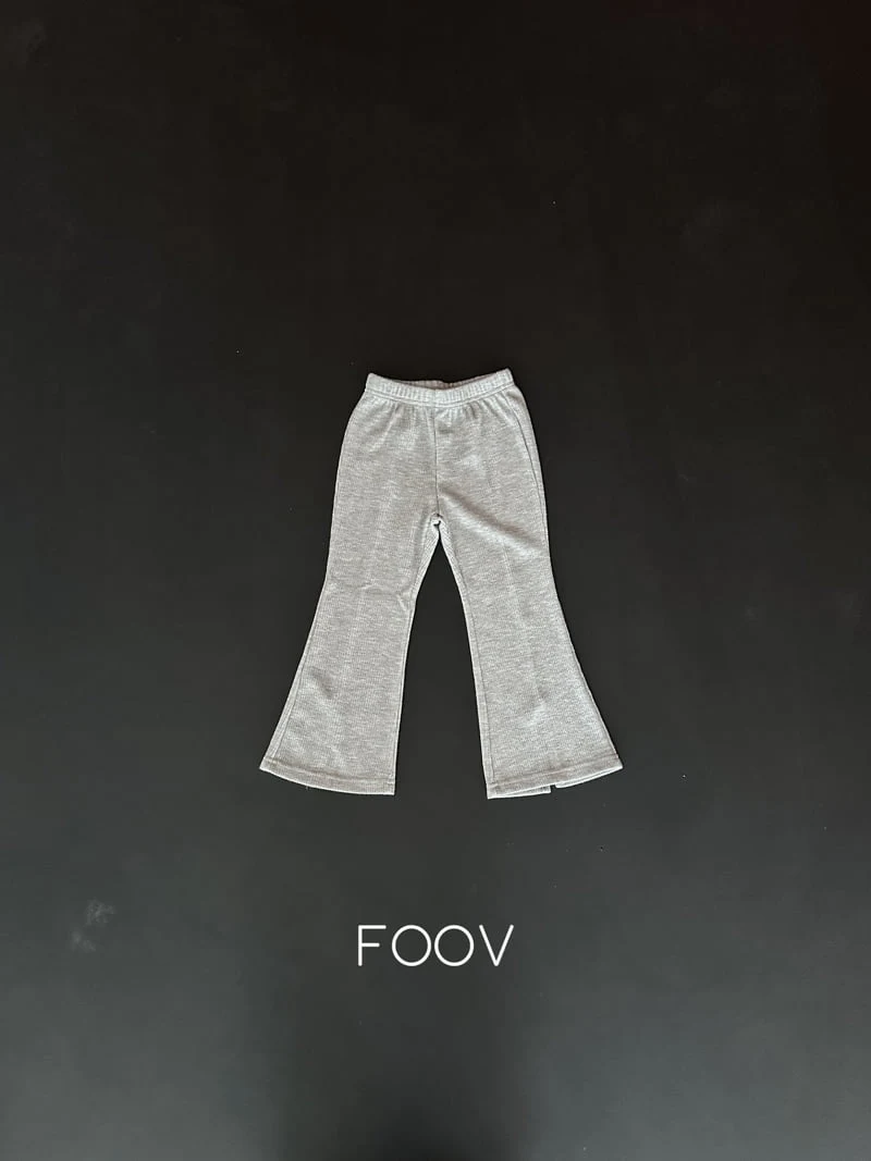 Foov - Korean Children Fashion - #Kfashion4kids - Rib Slit Pants - 2