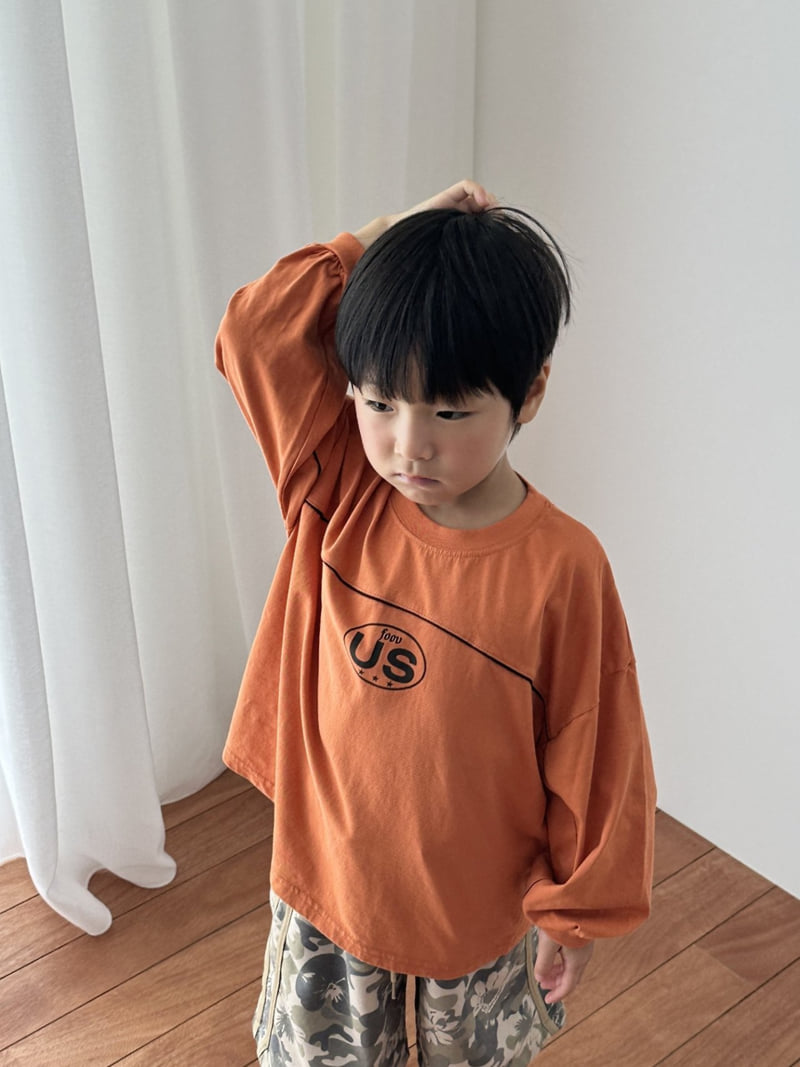 Foov - Korean Children Fashion - #childrensboutique - US Piping Tee - 12
