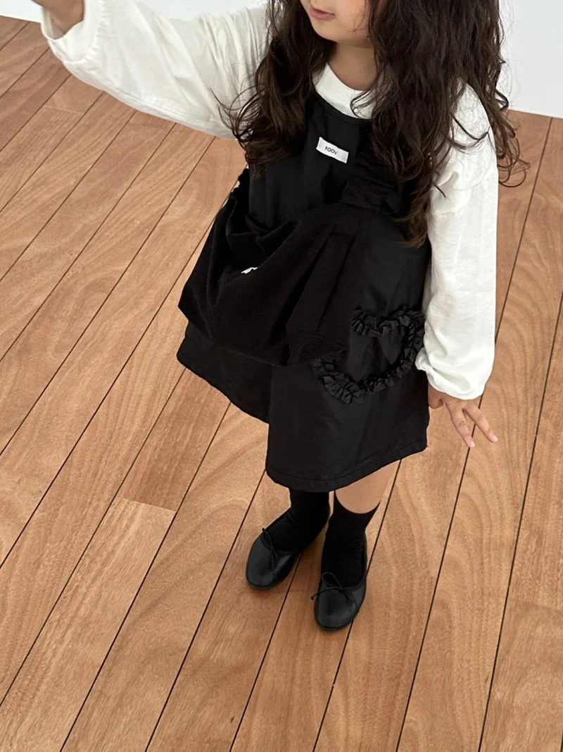Foov - Korean Children Fashion - #childrensboutique - Heart One-piece - 6