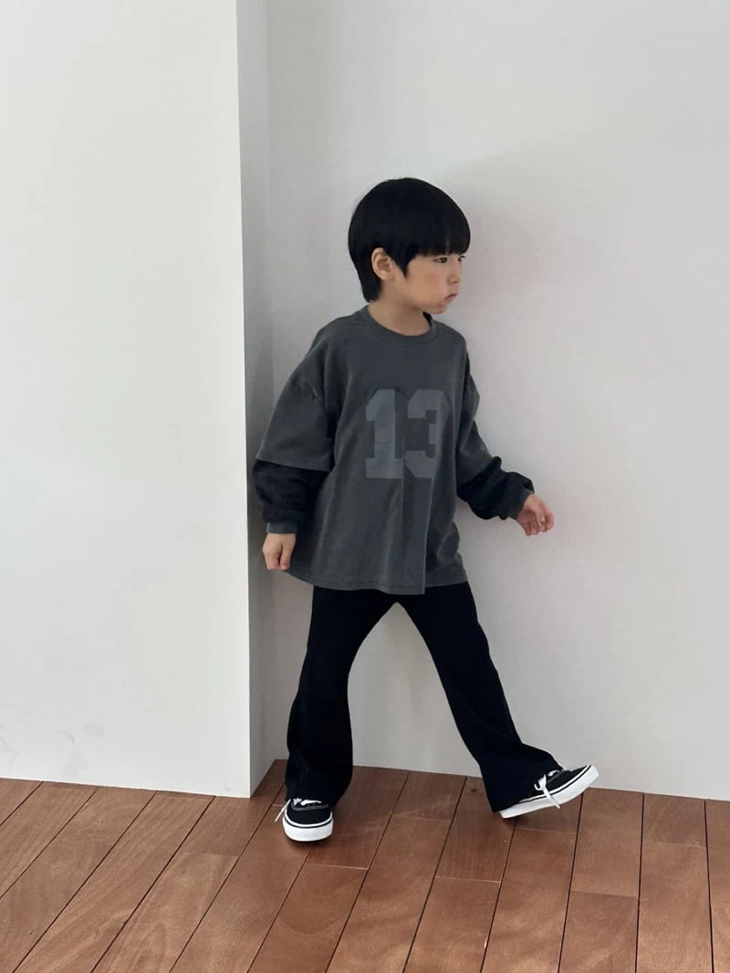 Foov - Korean Children Fashion - #childrensboutique - Rib Slit Pants - 11