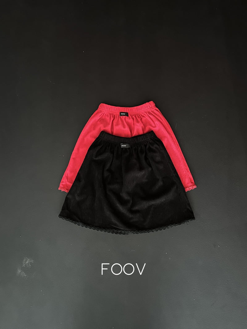 Foov - Korean Children Fashion - #childrensboutique - Lace Skirt