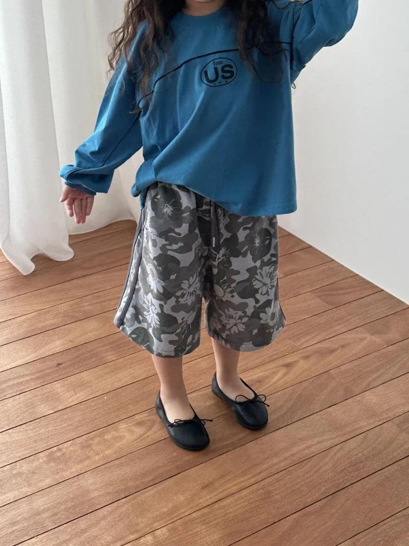 Foov - Korean Children Fashion - #designkidswear - Flower Camo Pants - 10