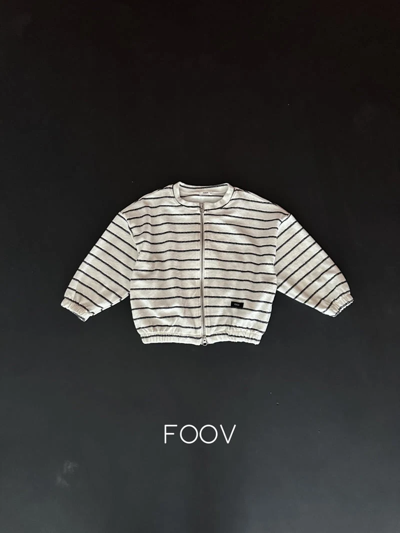 Foov - Korean Children Fashion - #discoveringself - Stripe Terry Jumper - 2