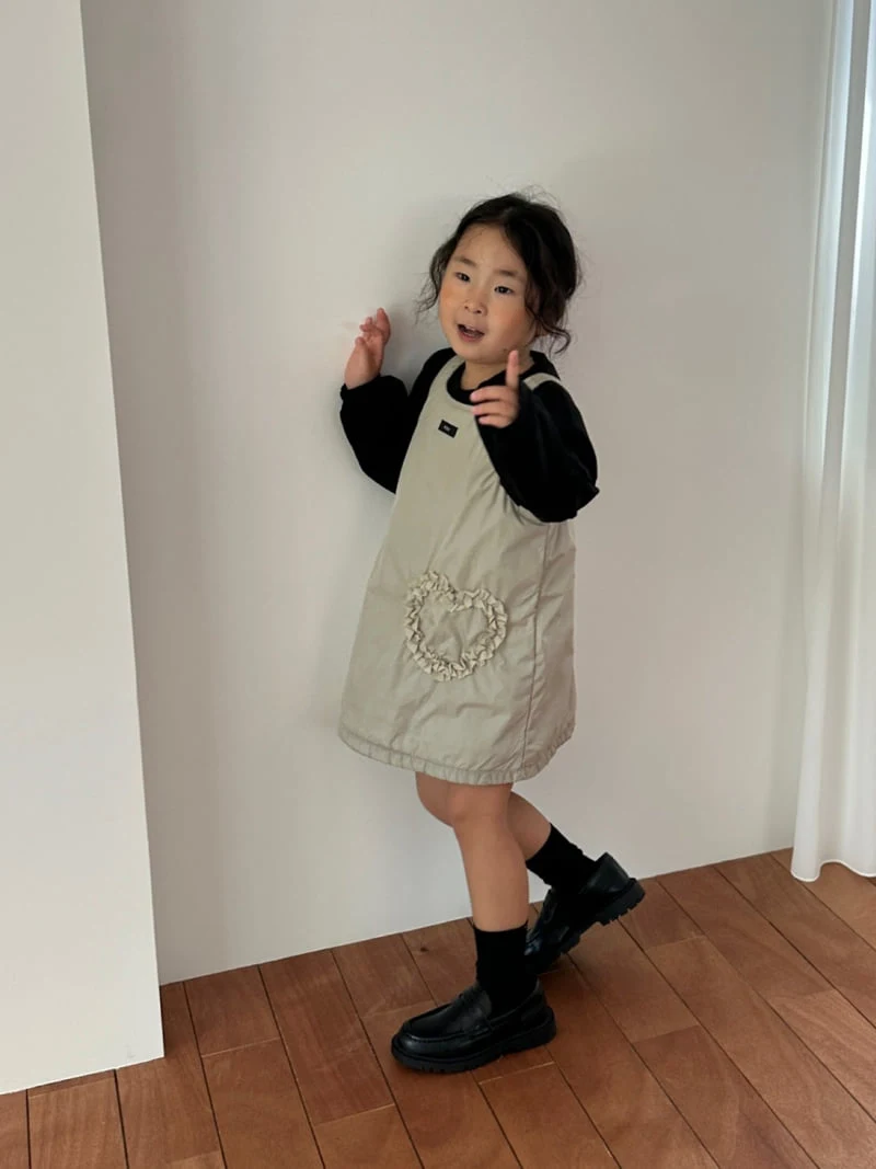 Foov - Korean Children Fashion - #discoveringself - Heart One-piece - 8