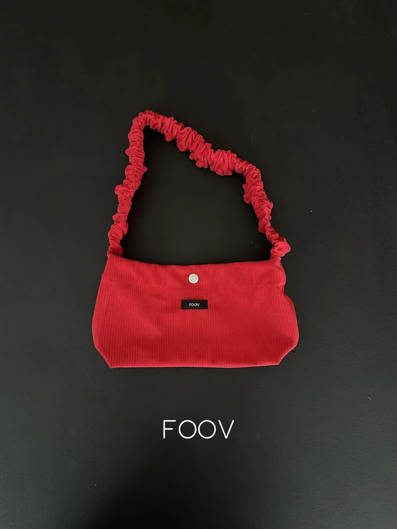 Foov - Korean Children Fashion - #discoveringself - Corduroy Foov Bag - 3