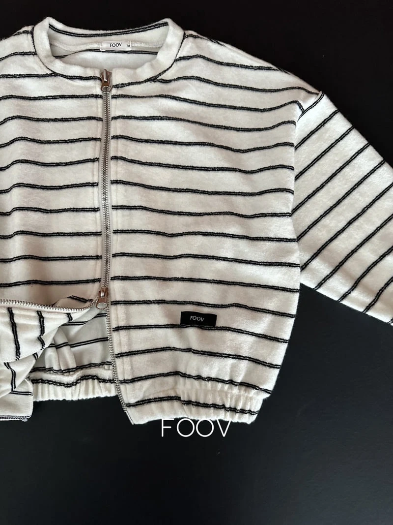 Foov - Korean Children Fashion - #fashionkids - Stripe Terry Jumper - 3