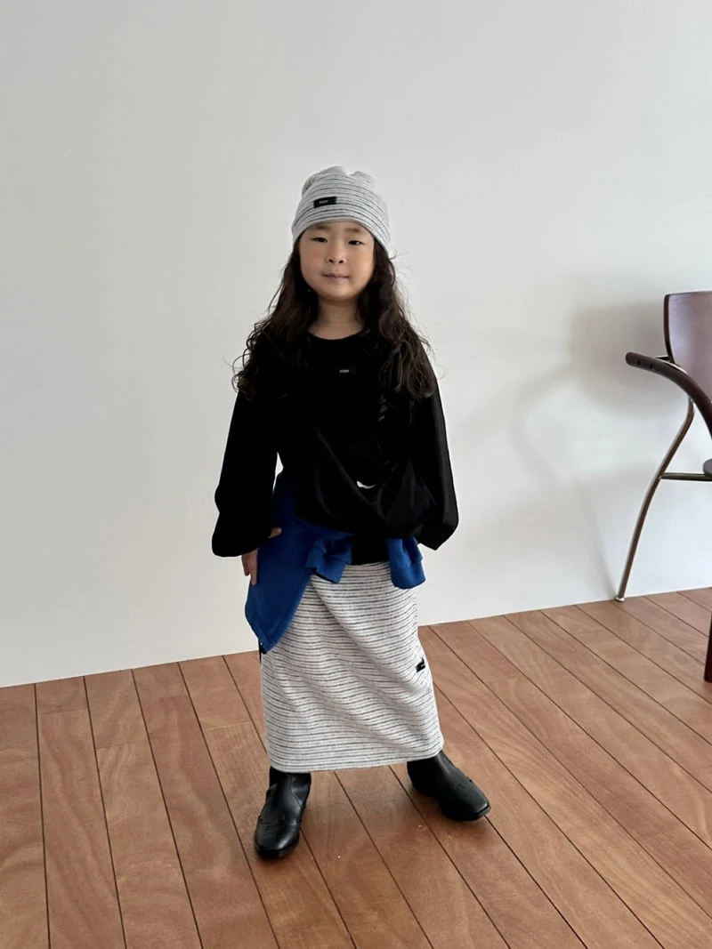Foov - Korean Children Fashion - #fashionkids - Knit Long Skirt - 5