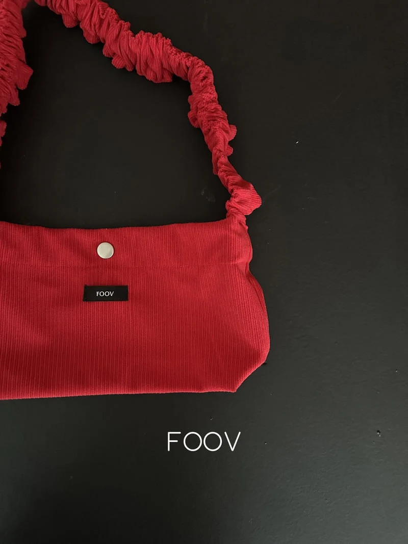Foov - Korean Children Fashion - #discoveringself - Corduroy Foov Bag - 4