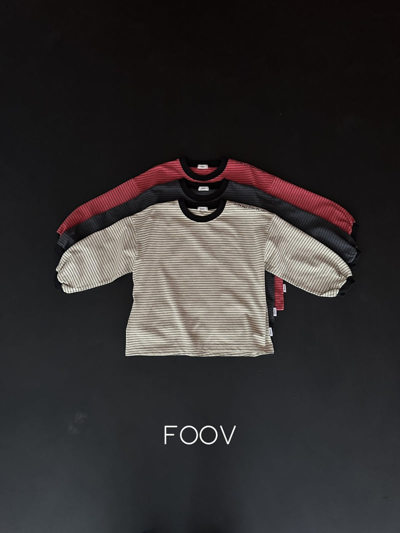 Foov - Korean Children Fashion - #fashionkids - Stripe Tee
