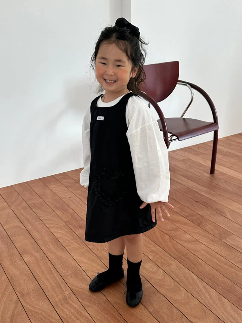 Foov - Korean Children Fashion - #kidsshorts - Heart One-piece - 10