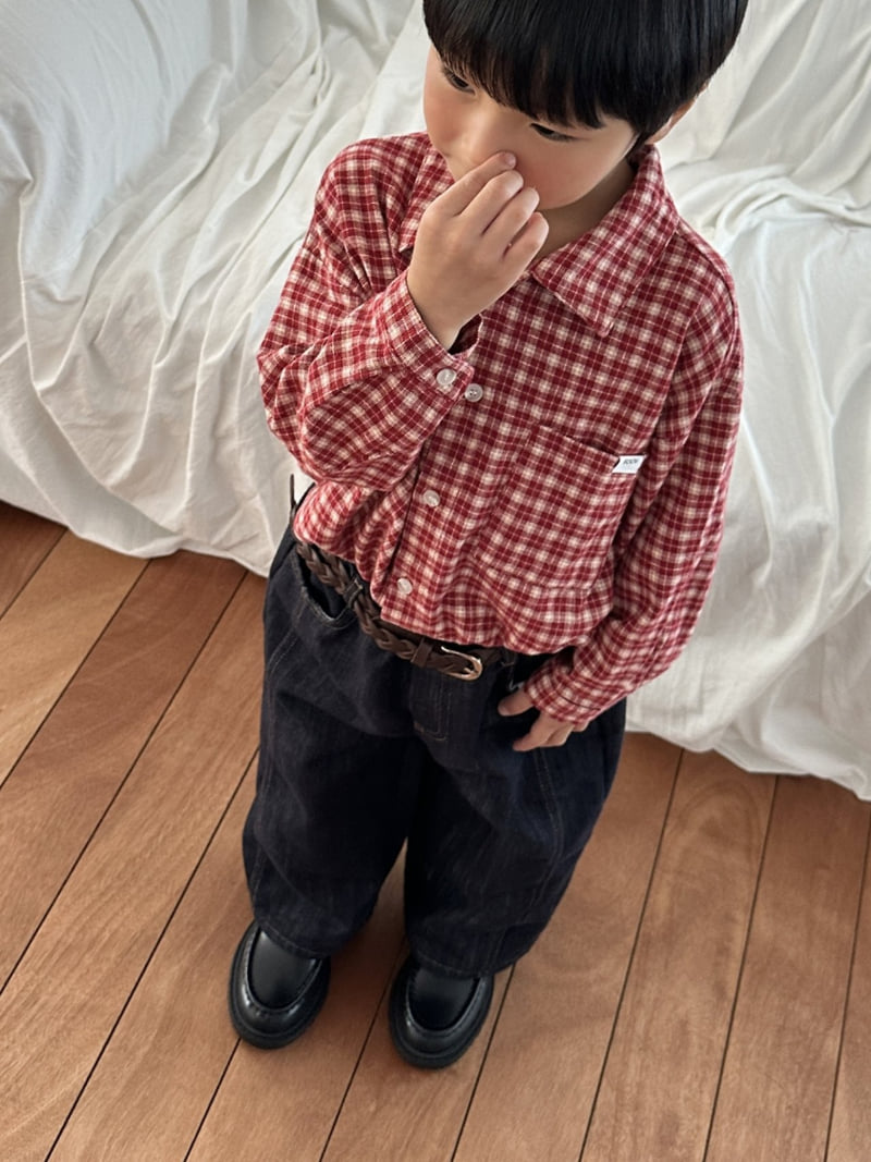 Foov - Korean Children Fashion - #kidzfashiontrend - Non Faded Pants - 7