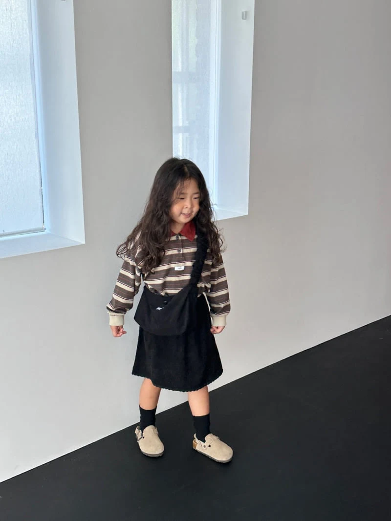 Foov - Korean Children Fashion - #kidzfashiontrend - Corduroy Foov Bag - 7
