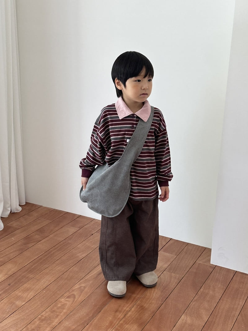 Foov - Korean Children Fashion - #kidzfashiontrend - Legato Rugby Tee - 6