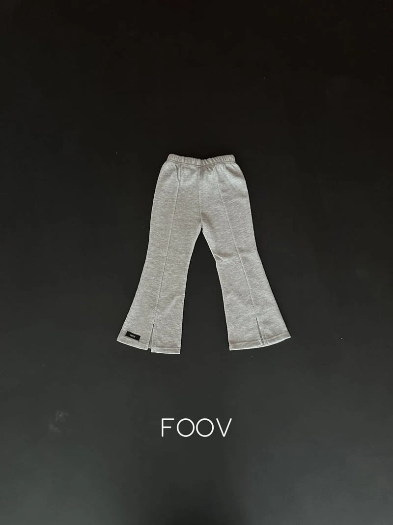 Foov - Korean Children Fashion - #littlefashionista - Rib Slit Pants - 3