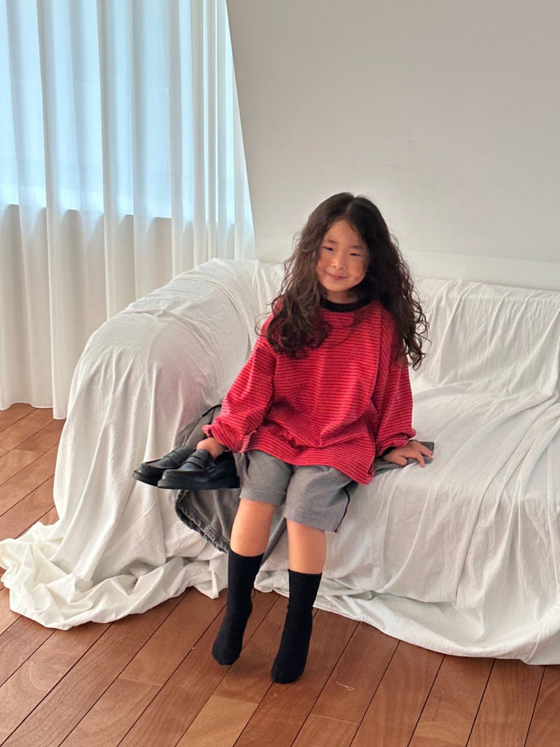 Foov - Korean Children Fashion - #littlefashionista - Stripe Tee - 6