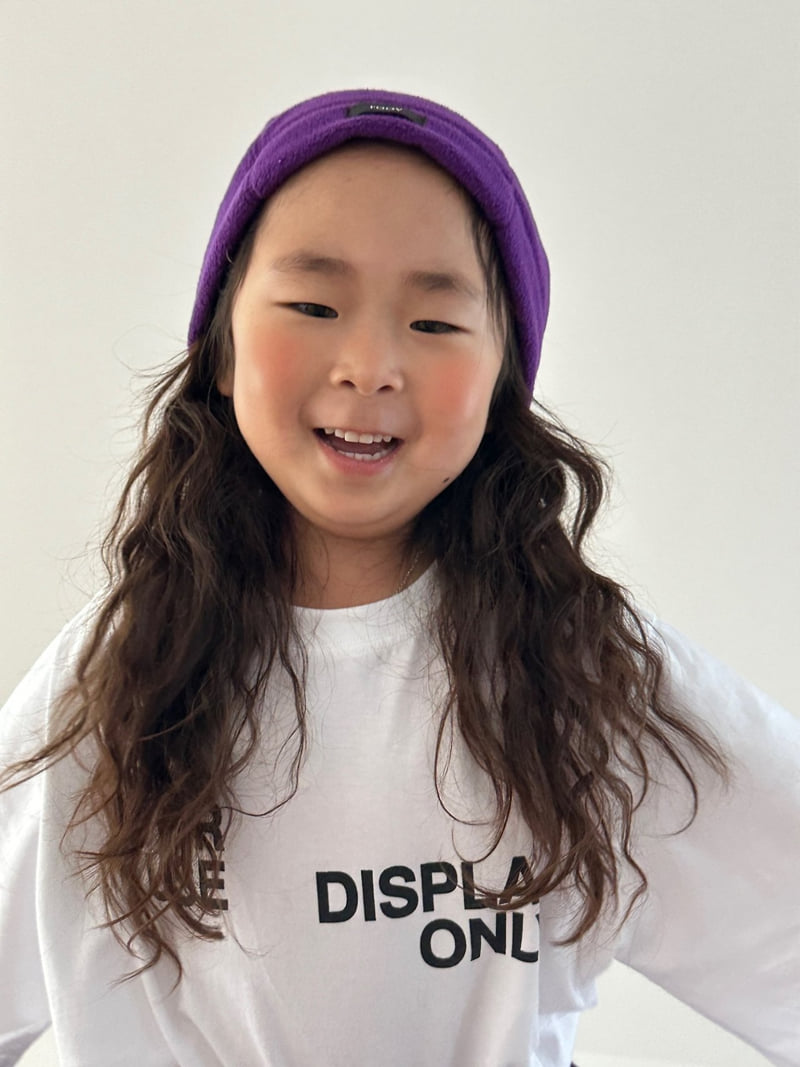 Foov - Korean Children Fashion - #littlefashionista - Fleece Beanie - 5