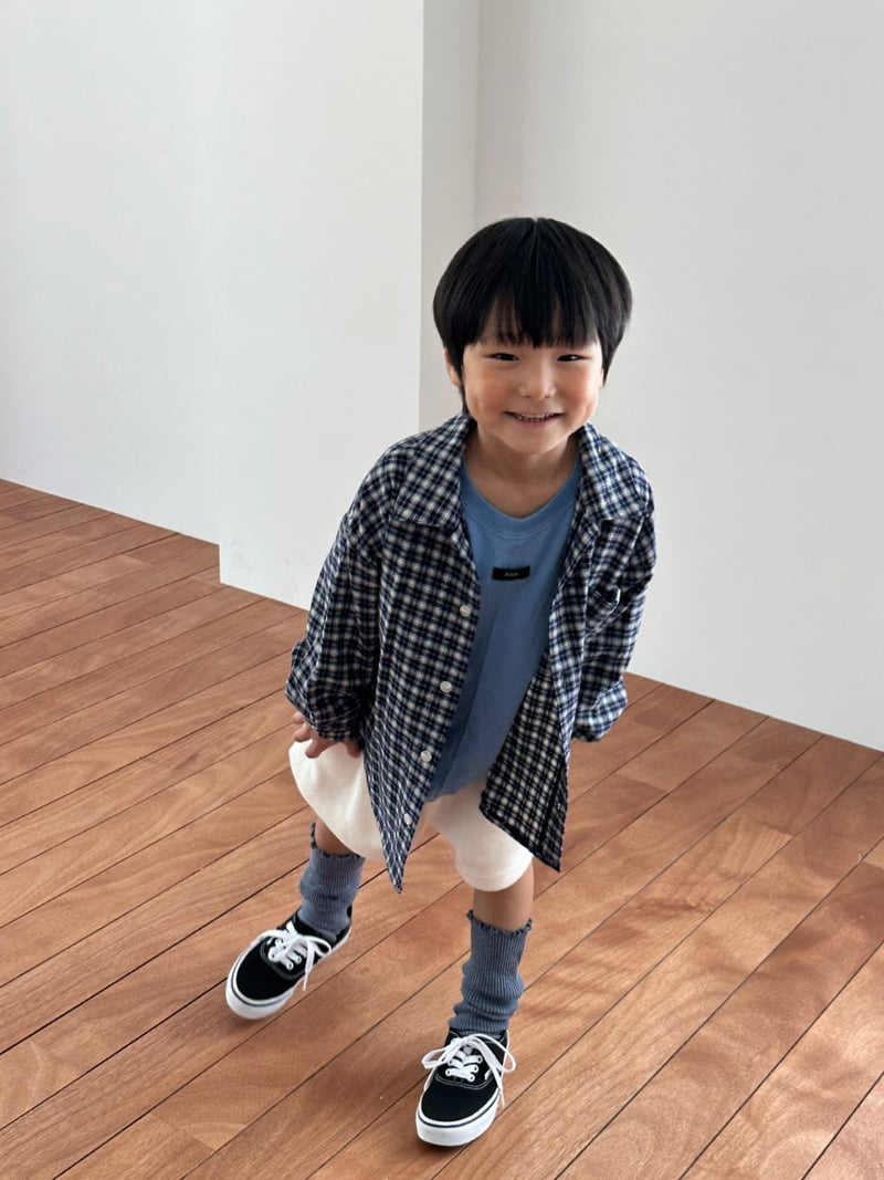 Foov - Korean Children Fashion - #Kfashion4kids - Check Shirt - 4