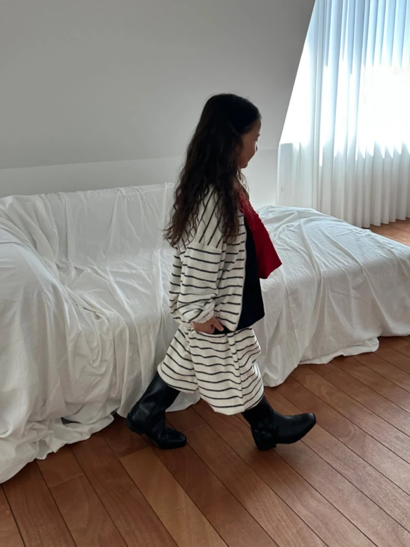 Foov - Korean Children Fashion - #magicofchildhood - Stripe Terry Jumper - 9