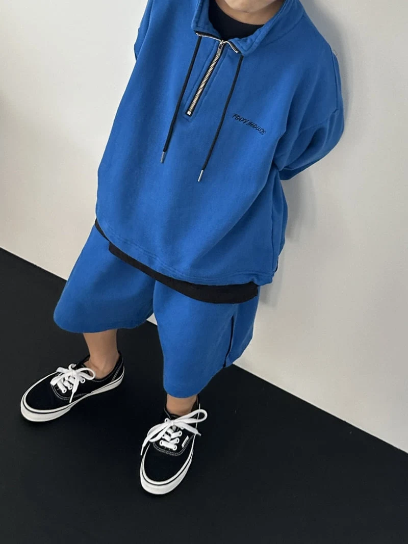 Foov - Korean Children Fashion - #magicofchildhood - Half Zip-up Sweatshirts - 6