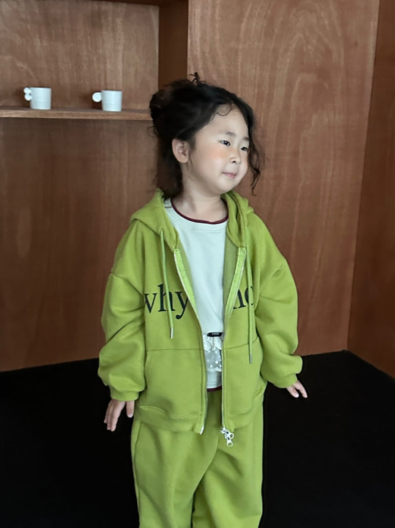 Foov - Korean Children Fashion - #magicofchildhood - Why Not Hood Zip-up Jacket - 4
