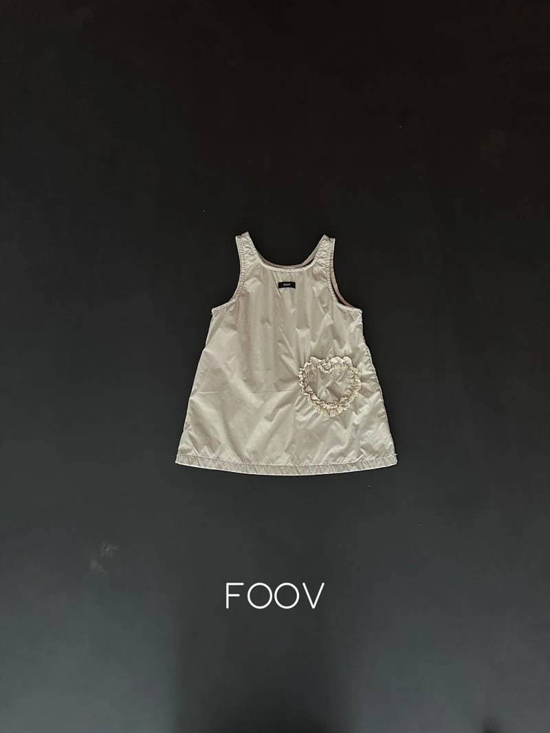Foov - Korean Children Fashion - #minifashionista - Heart One-piece - 2