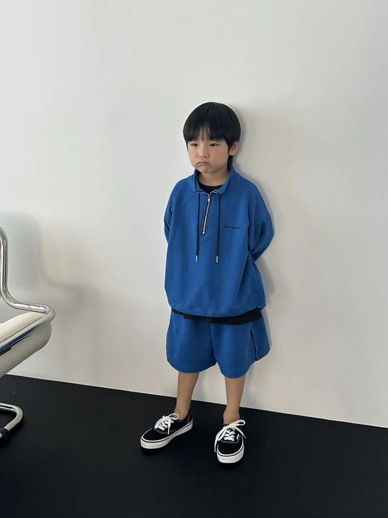 Foov - Korean Children Fashion - #minifashionista - Half Zip-up Sweatshirts - 7