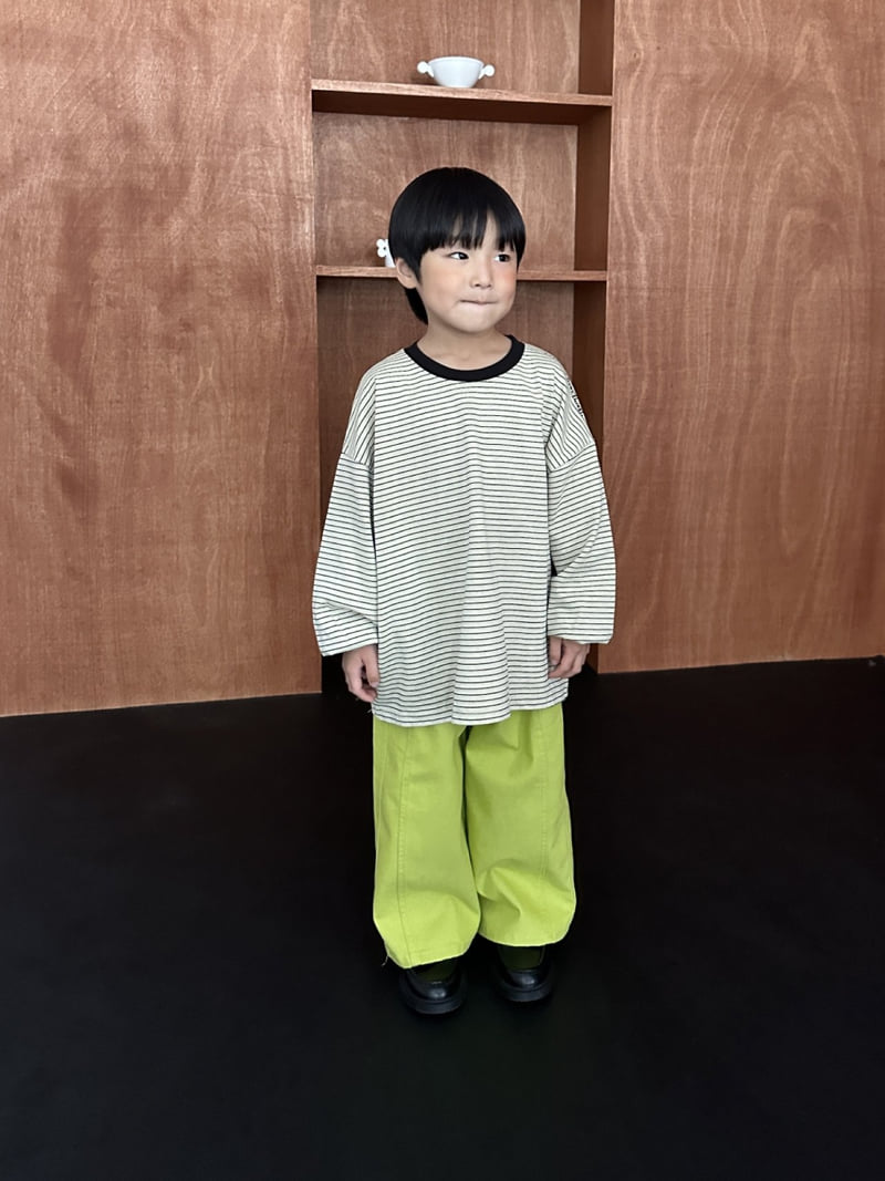 Foov - Korean Children Fashion - #minifashionista - Stripe Tee - 8