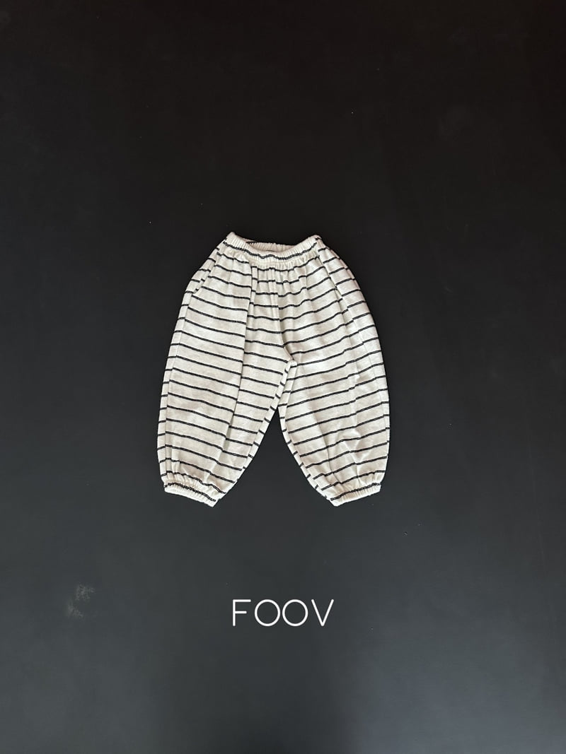 Foov - Korean Children Fashion - #prettylittlegirls - Stripe Terry Pants - 2