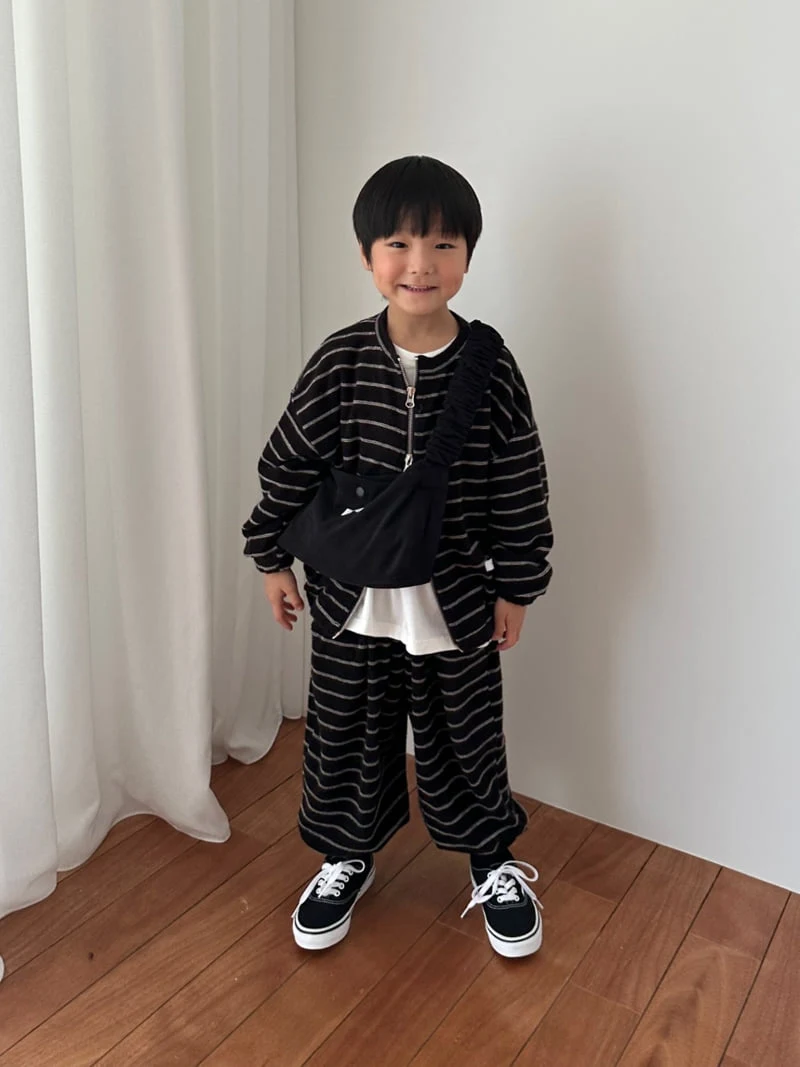 Foov - Korean Children Fashion - #prettylittlegirls - Stripe Terry Jumper - 11