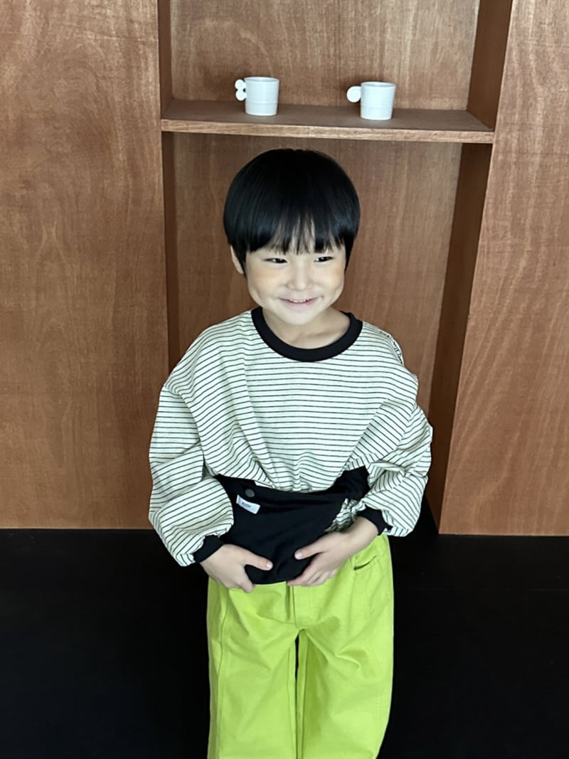 Foov - Korean Children Fashion - #prettylittlegirls - Stripe Tee - 9