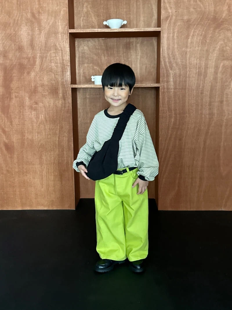 Foov - Korean Children Fashion - #prettylittlegirls - Color Pants - 4