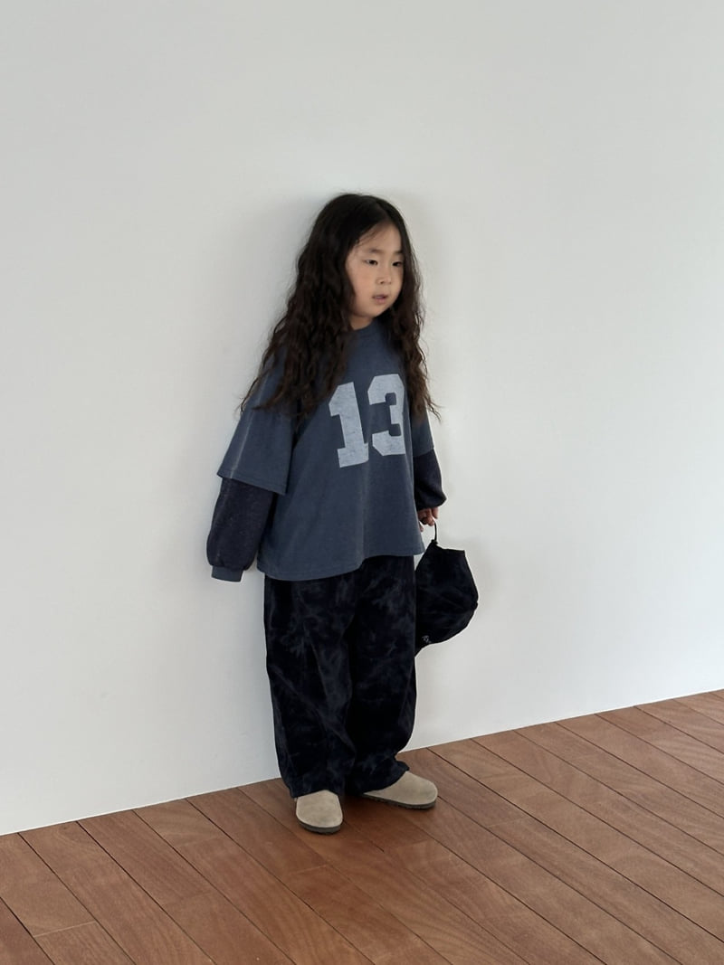 Foov - Korean Children Fashion - #todddlerfashion - Pigment Layered Tee - 10
