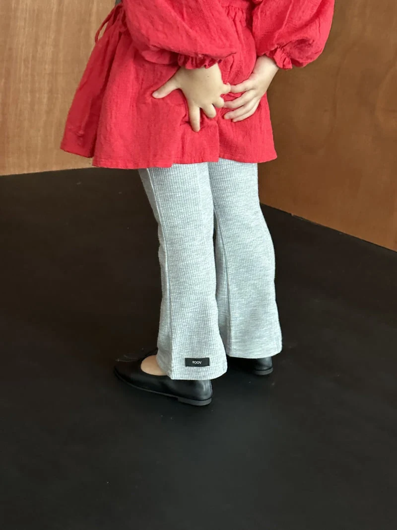 Foov - Korean Children Fashion - #todddlerfashion - Rib Slit Pants - 7