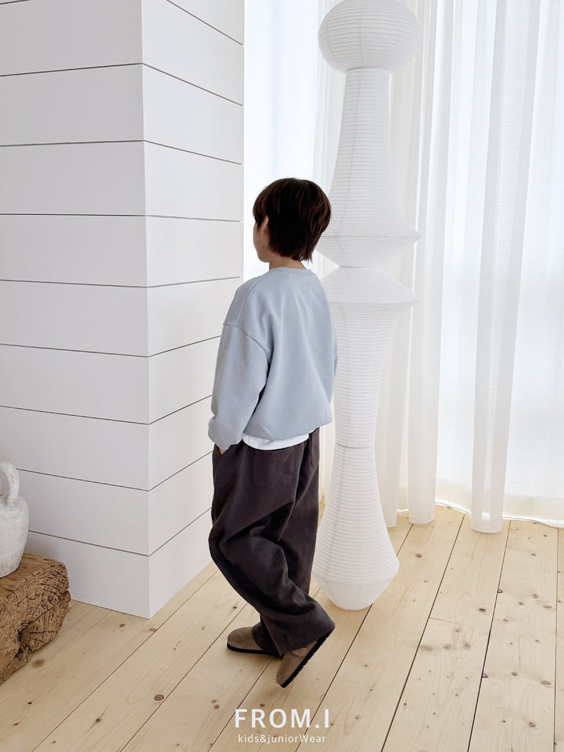 From I - Korean Children Fashion - #Kfashion4kids - Curved Wide Sweatpants - 12
