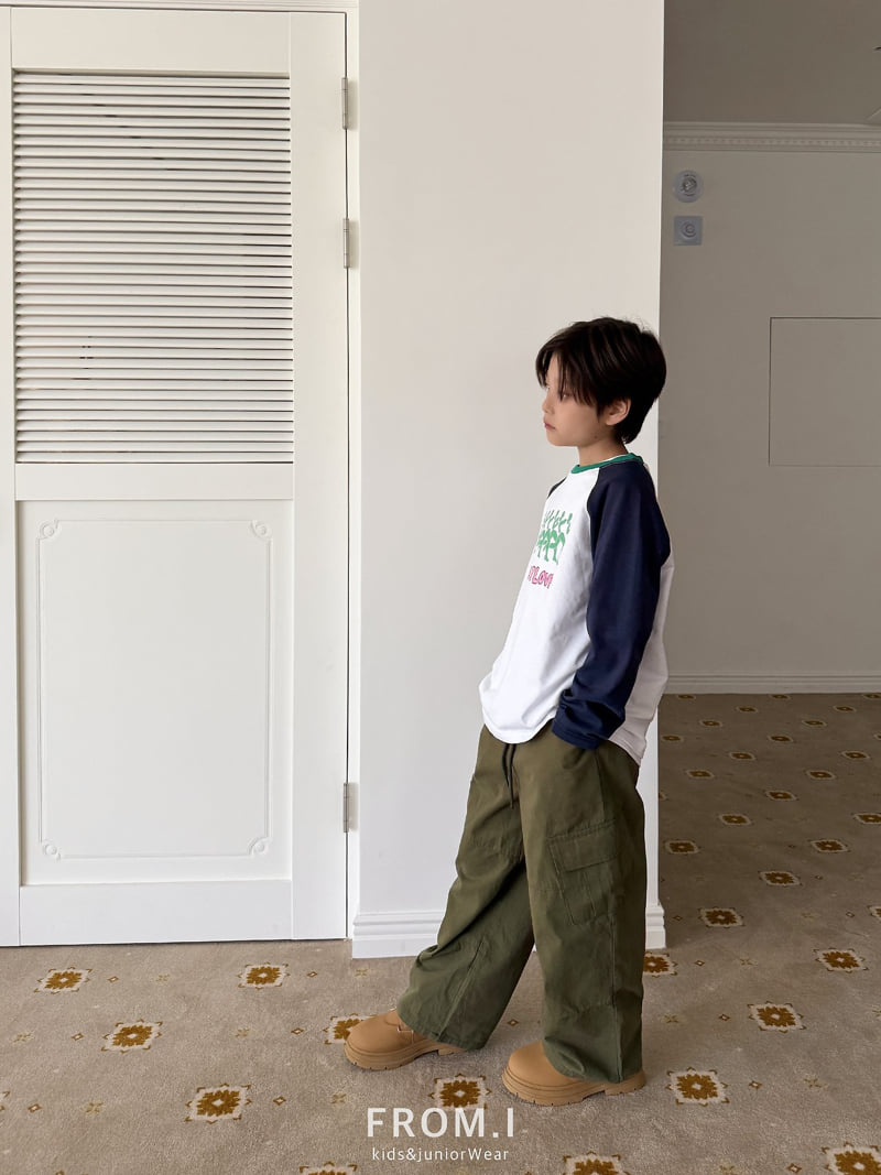 From I - Korean Children Fashion - #Kfashion4kids - Run Raglan Tee - 10