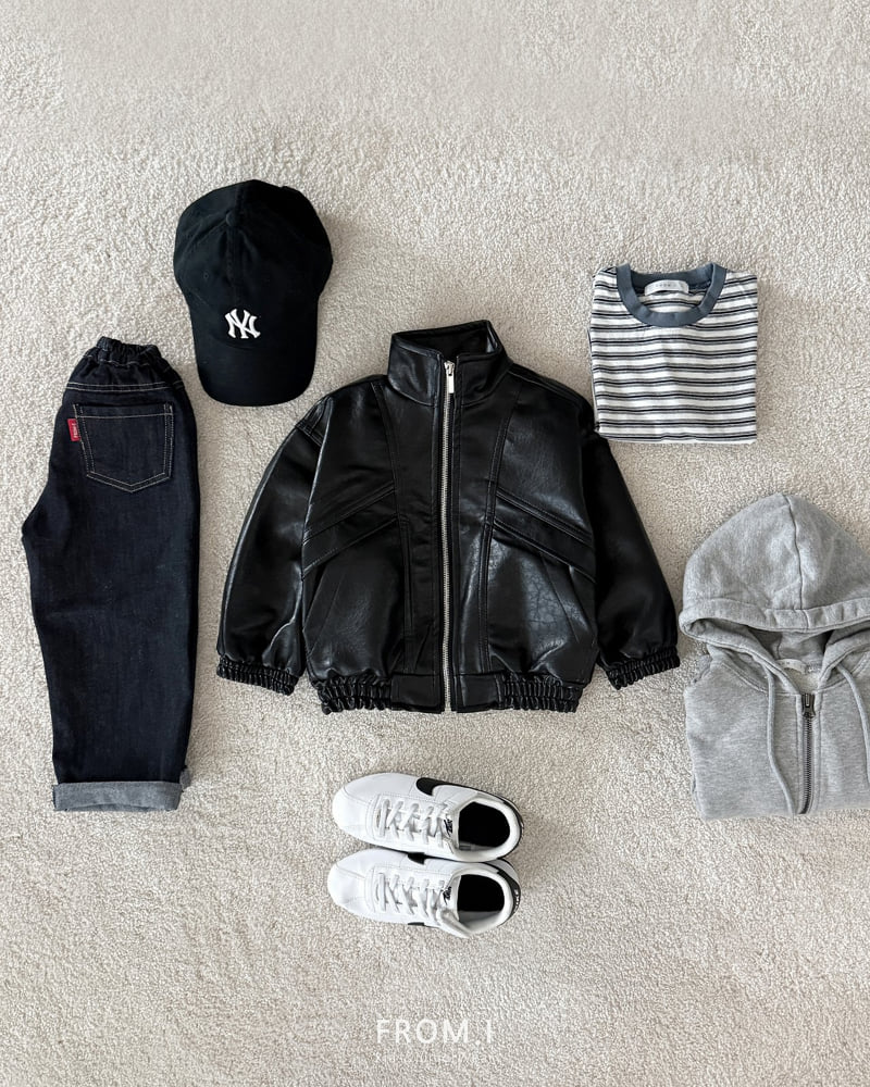 From I - Korean Children Fashion - #Kfashion4kids - Hood Zip-up - 8