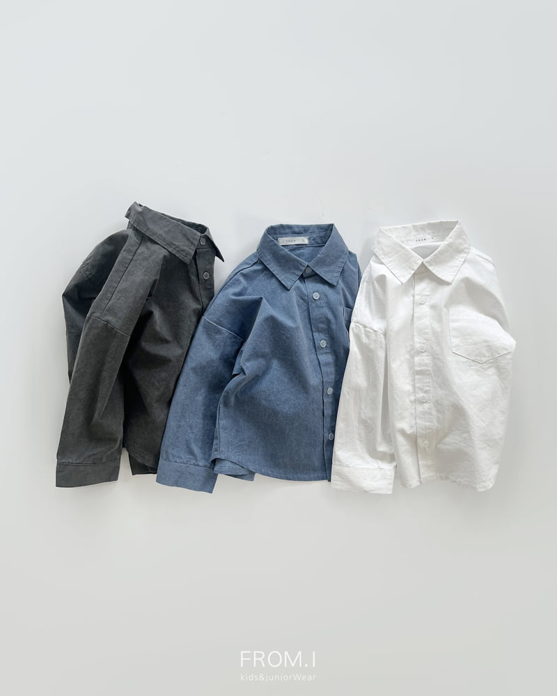 From I - Korean Children Fashion - #Kfashion4kids - Pigment Shirt