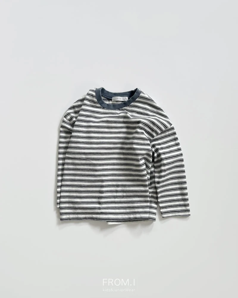 From I - Korean Children Fashion - #childofig - Moment Stripe Tee - 5