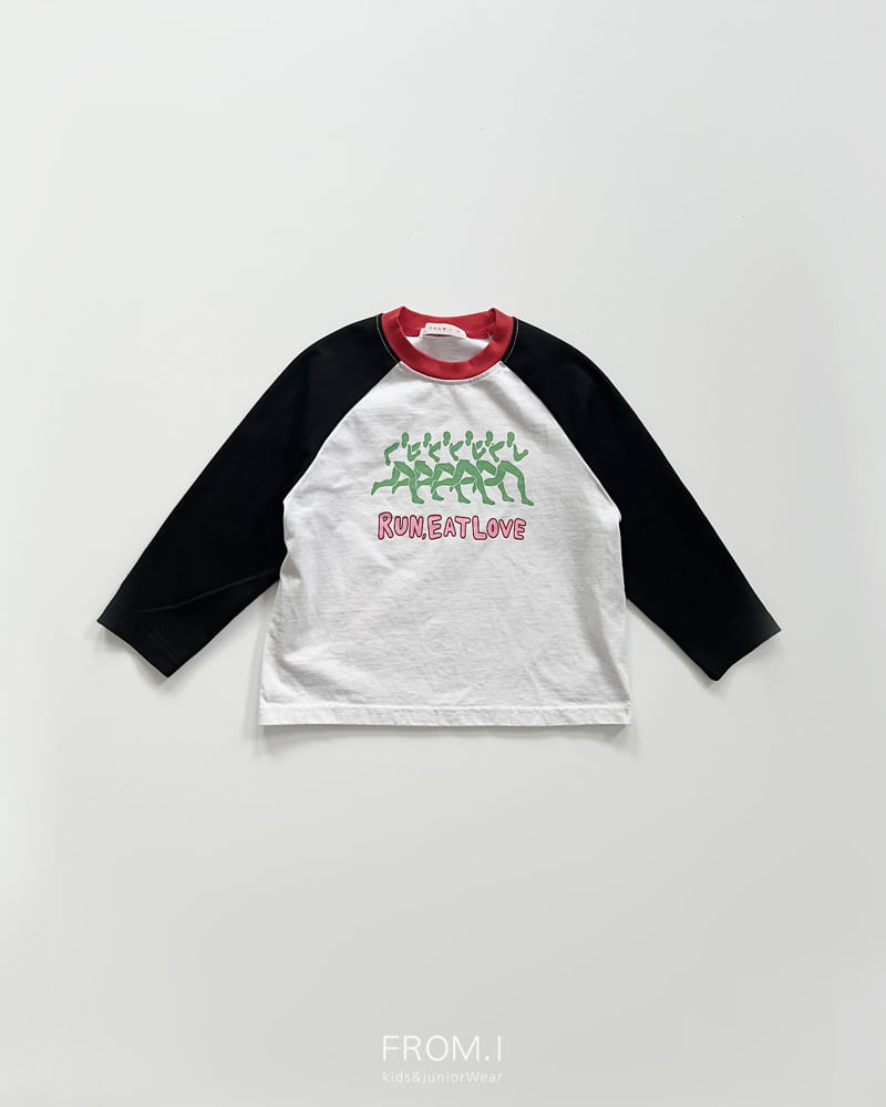 From I - Korean Children Fashion - #childofig - Run Raglan Tee - 2