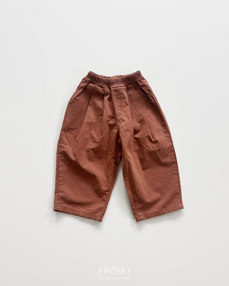 From I - Korean Children Fashion - #childofig - Wide Cotton Pants - 6