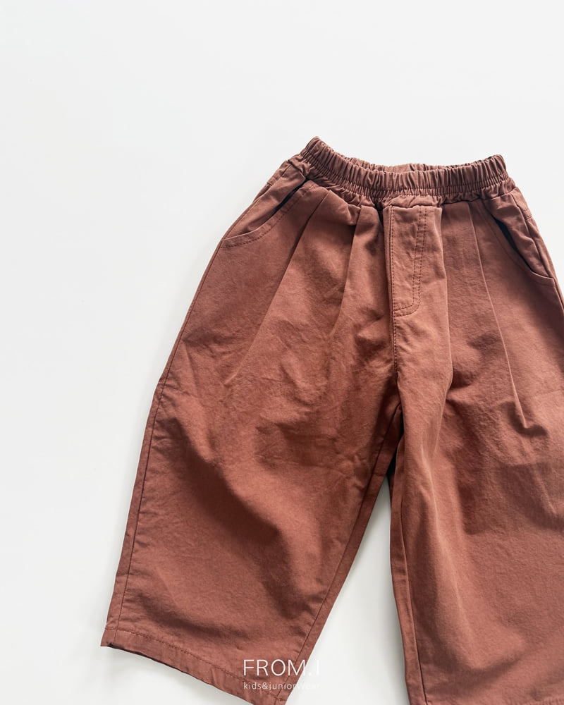 From I - Korean Children Fashion - #childofig - Wide Cotton Pants - 7