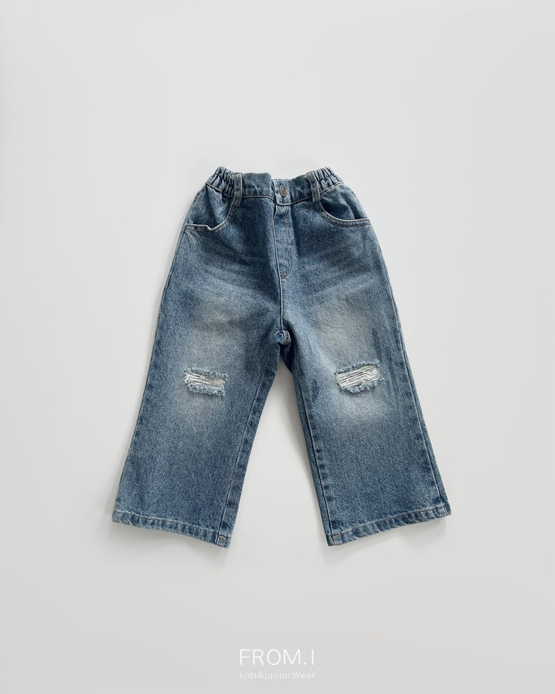 From I - Korean Children Fashion - #childofig - Damage Denim Pants - 6