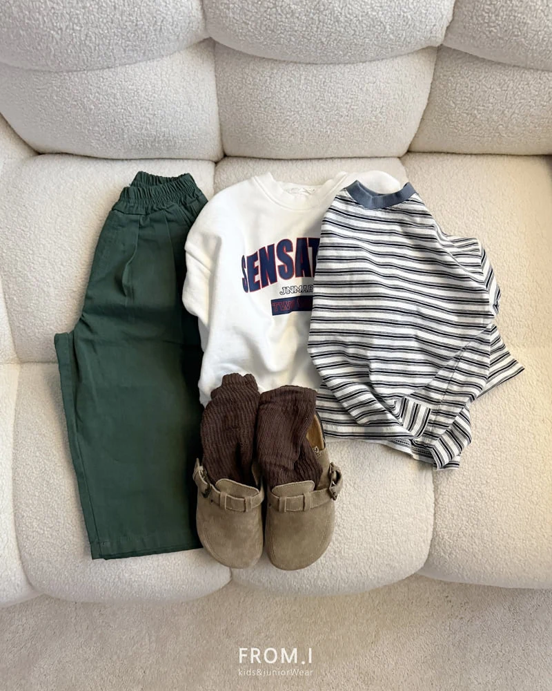 From I - Korean Children Fashion - #childrensboutique - Moment Stripe Tee - 6