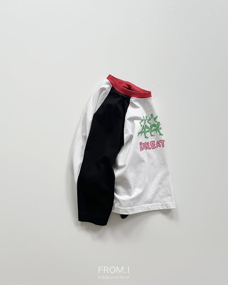 From I - Korean Children Fashion - #childrensboutique - Run Raglan Tee - 3