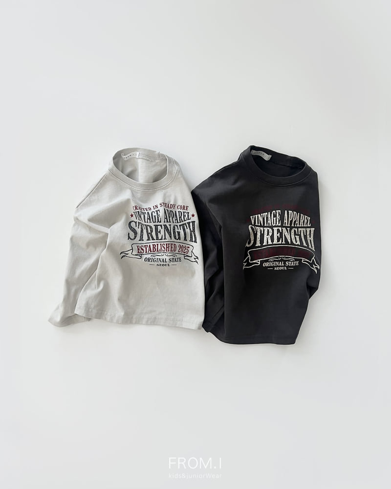 From I - Korean Children Fashion - #childrensboutique - Strength Tee