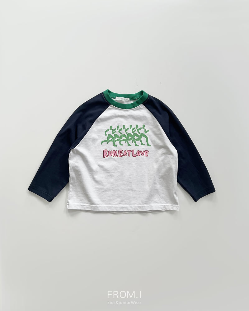 From I - Korean Children Fashion - #childrensboutique - Run Raglan Tee - 4
