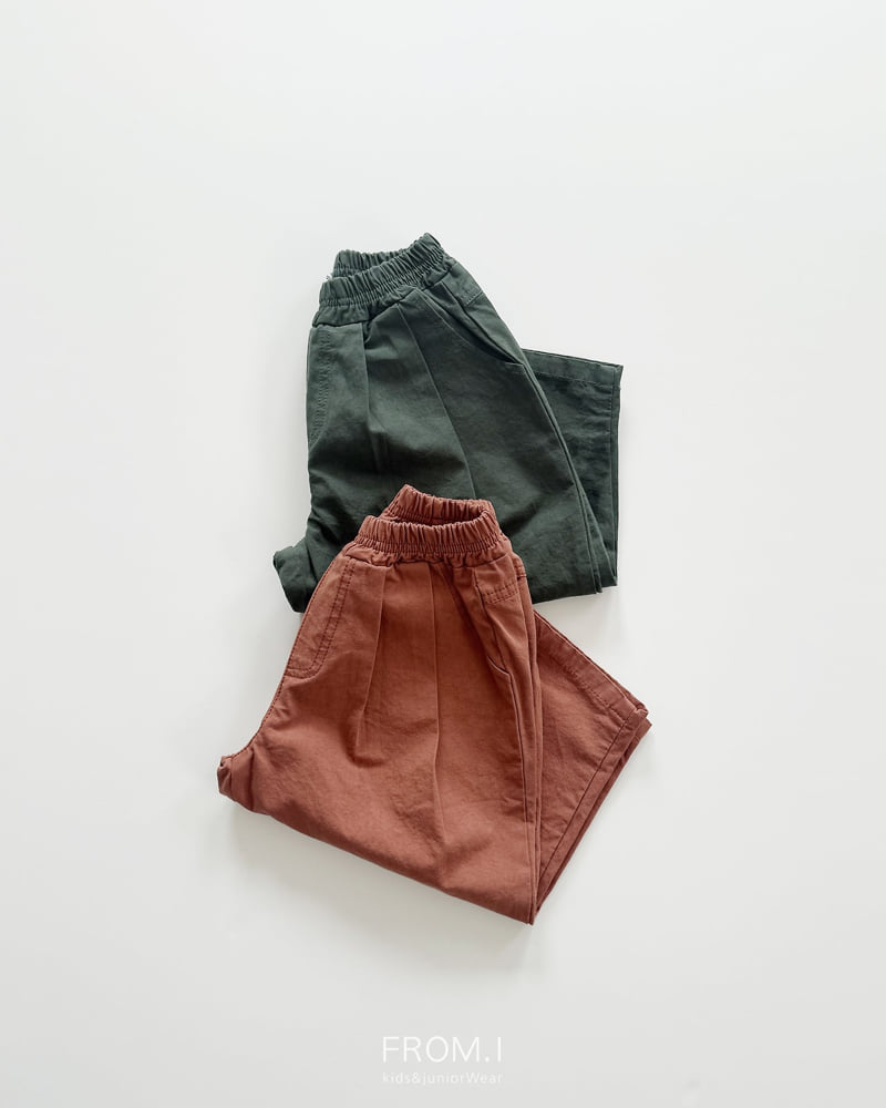 From I - Korean Children Fashion - #designkidswear - Wide Cotton Pants - 9