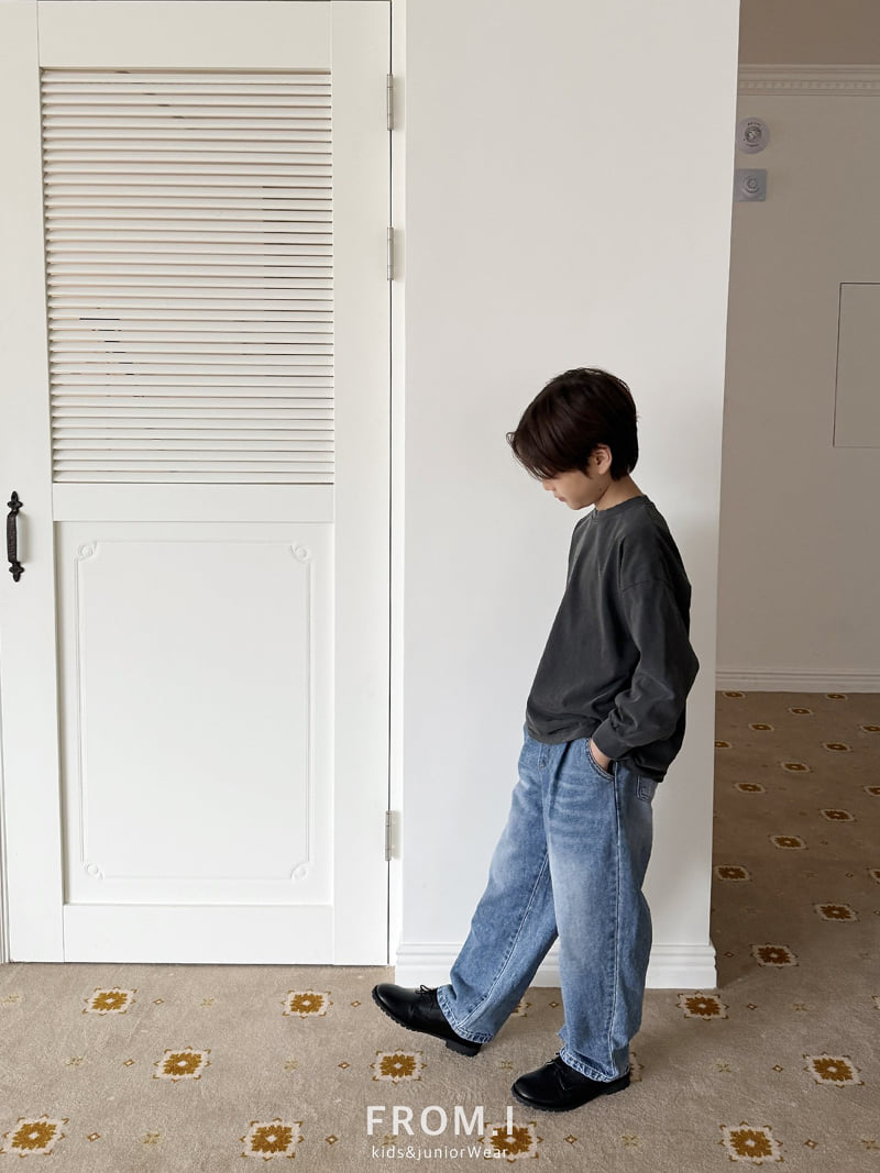 From I - Korean Children Fashion - #discoveringself - Overfit Long Sleeved Tee - 9